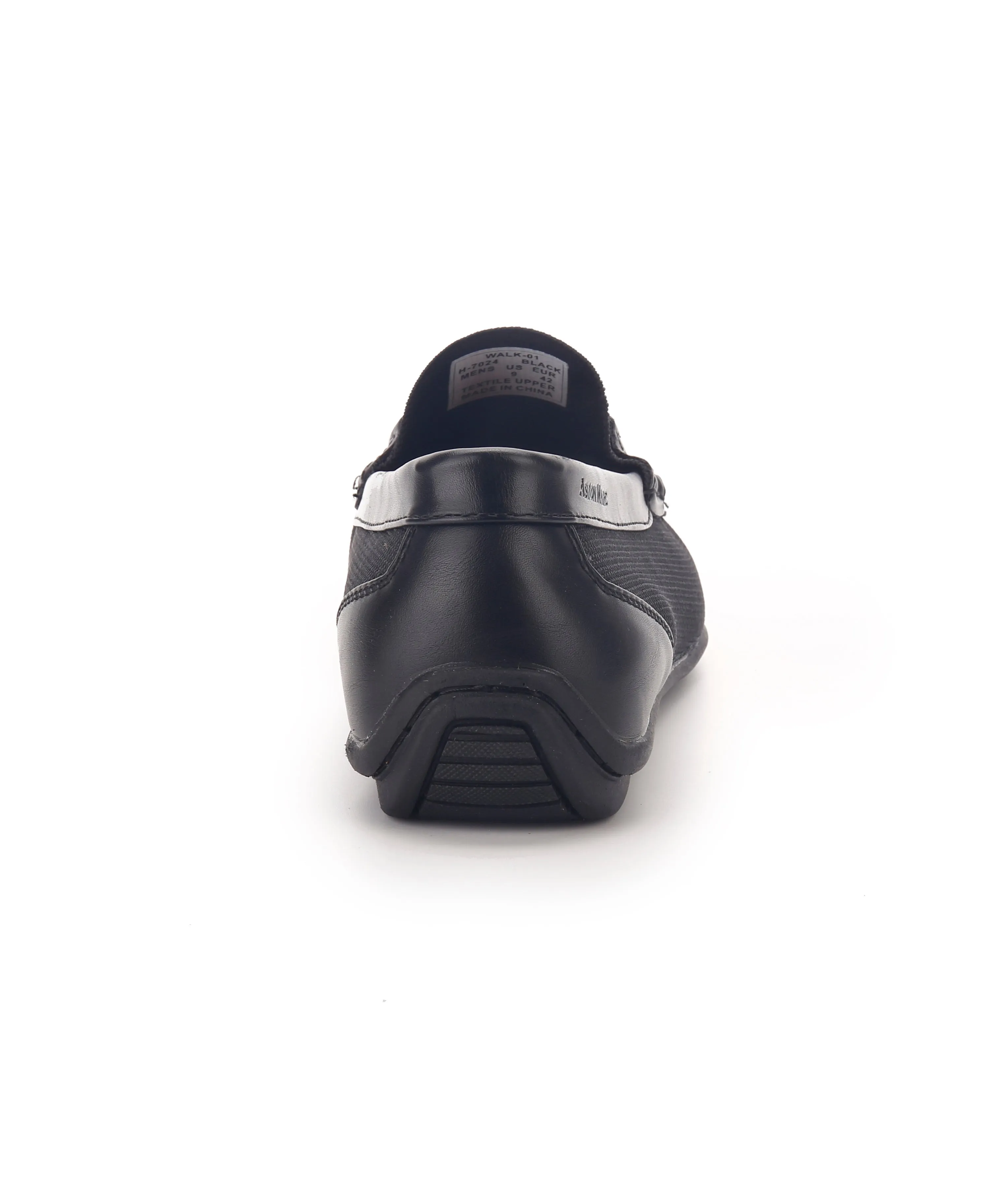 Slip On Moccasins - Black