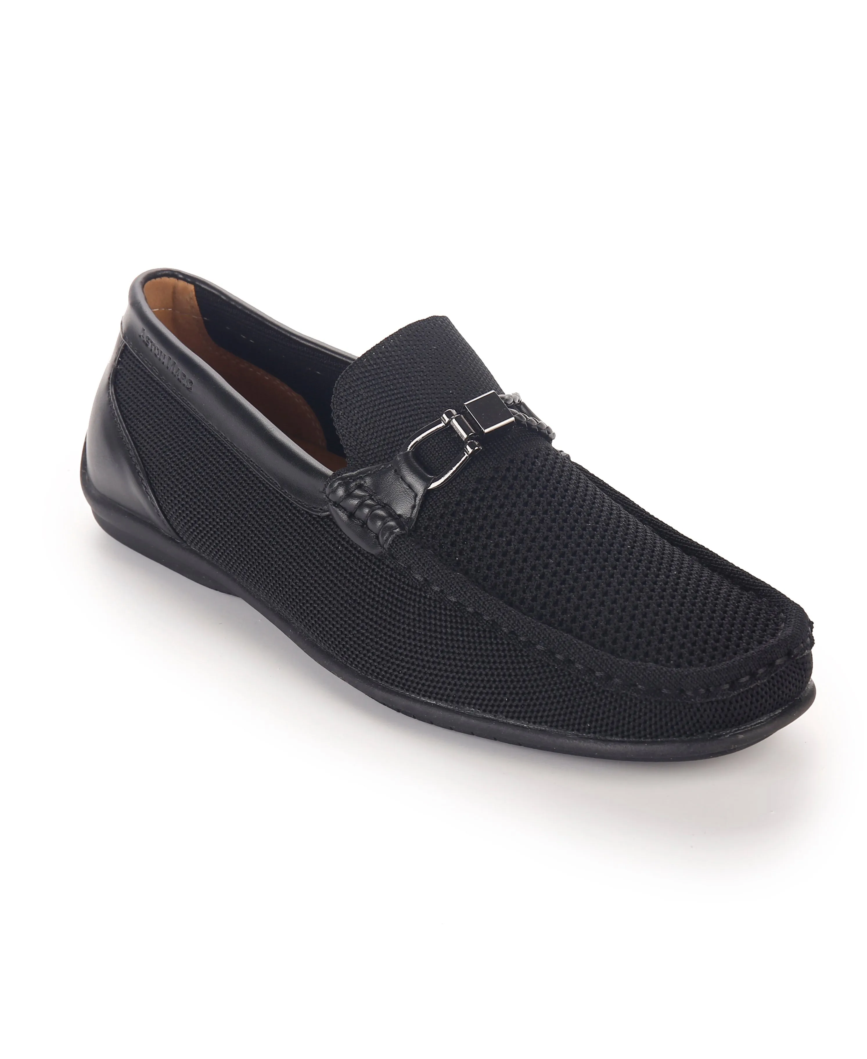 Slip On Moccasins - Black