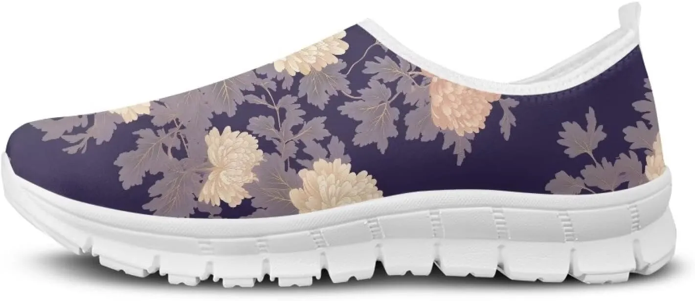 Slip On Shoes for Women Low Cut Non Slip Casual Walking Shoes Lightweight Sports Running Tennis Sneakers US5.5-11.5