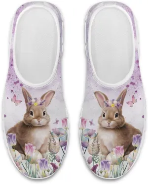 Slip On Walking Shoes for Women Casual Shoes Novelty Patterns Work Shoes