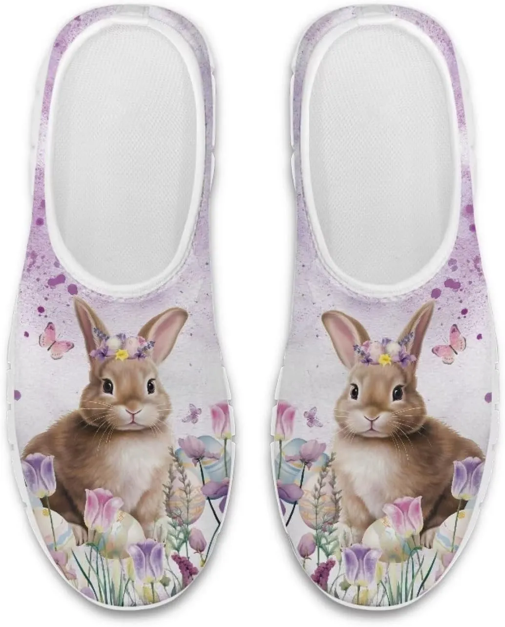 Slip On Walking Shoes for Women Casual Shoes Novelty Patterns Work Shoes