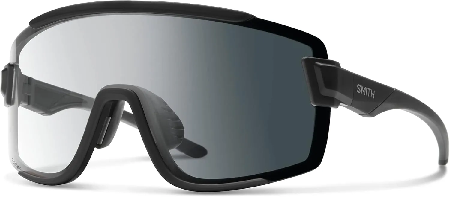 SMITH Wildcat Sunglasses with ChromaPop Shield Lens – Performance Sports Sunglasses for Biking & More – For Men & Women