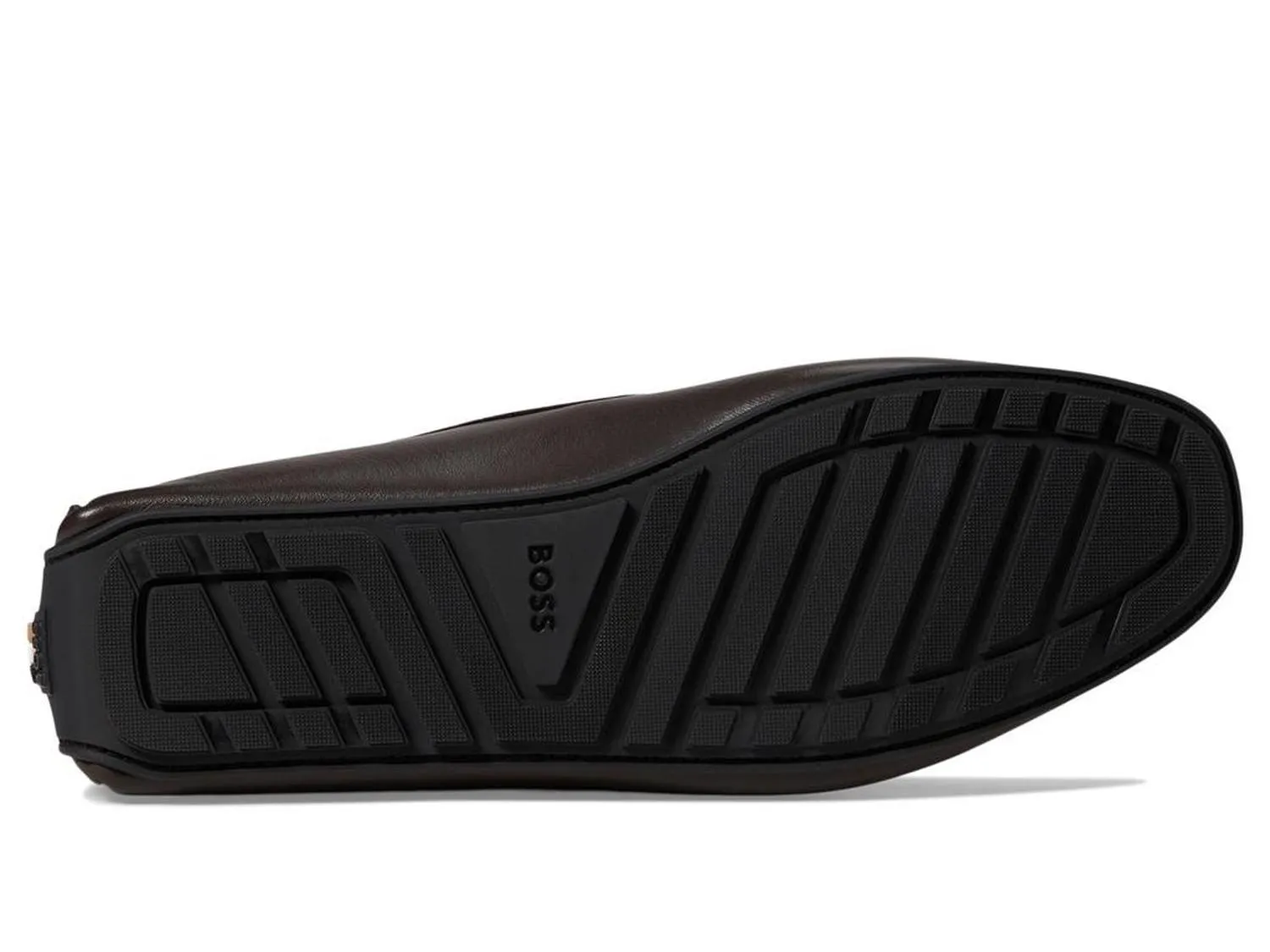 Smooth Leather Slip-On Drivers