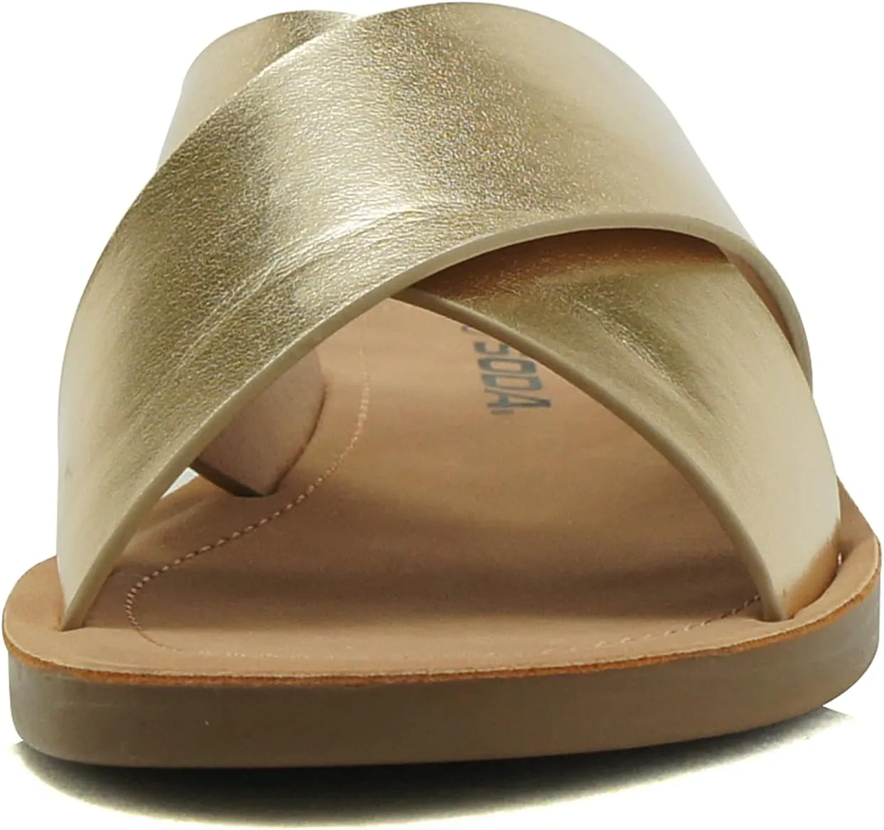 Soda Women's Casual Slip On Sandals