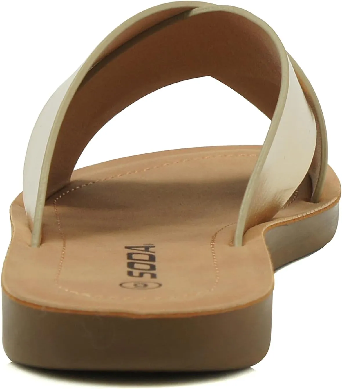 Soda Women's Casual Slip On Sandals