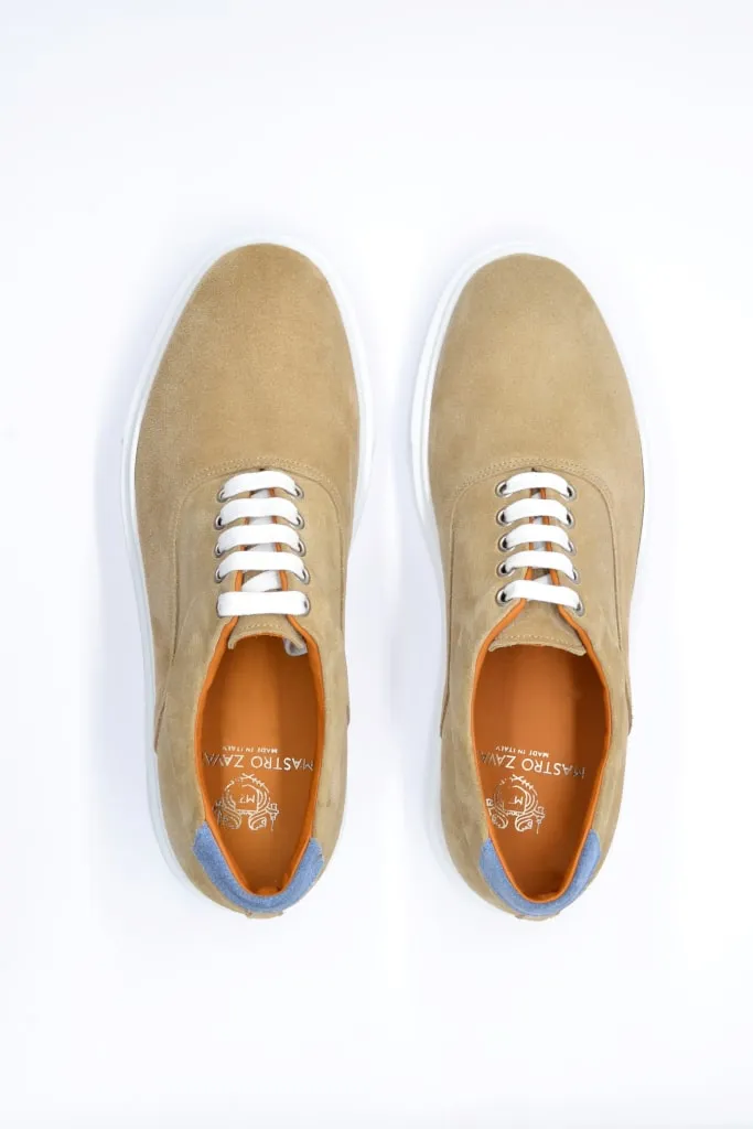 Suede Leather Sneakers