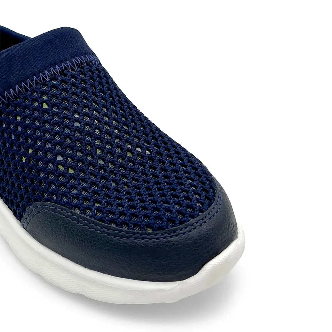 Summer Breeze Boys Navy Slip-On Mule