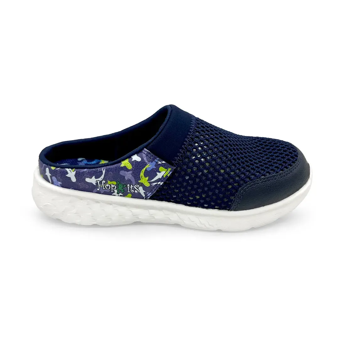 Summer Breeze Boys Navy Slip-On Mule