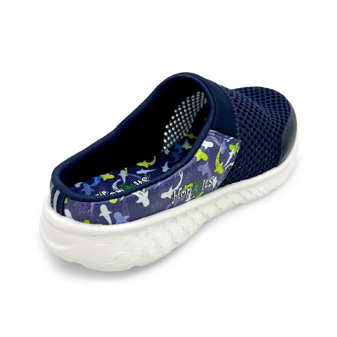 Summer Breeze Boys Navy Slip-On Mule
