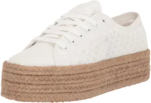 Superga 2790 Rope Macrame Rhombus White EU 42 (US Women's 10.5) Medium