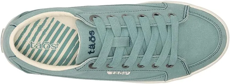Taos Moc Star 2 Women's Sneaker - Fresh Canvas Design with Removable Footbed, Arch Support and Durable Lightweight Outsole for All Day Walking and Everyday Style