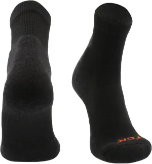 TCK Pickleball Socks for Men and Women Quarter Crew Sock Full Cushion with Moisture Wicking Yarn
