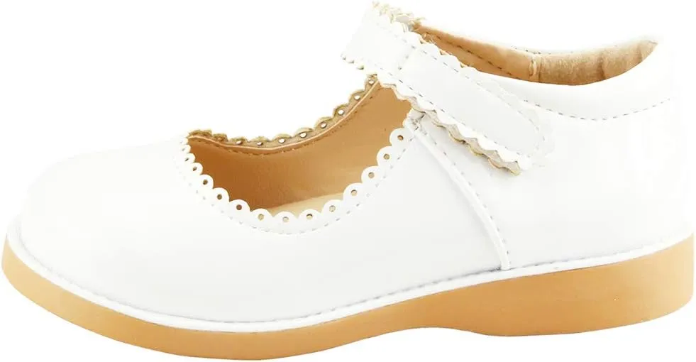 The Doll Maker Girl's Toddler Little Kids Mary Jane Flat School Dress Shoes