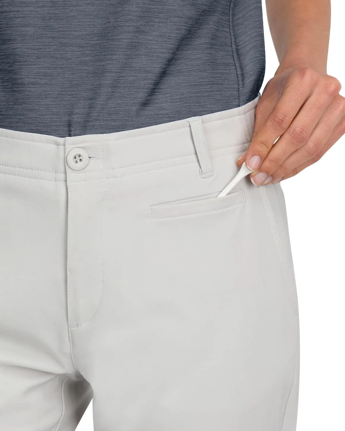 Three Sixty Six Women’s Quick Dry Golf Pants - Front Coin Pocket, 4-Way Stretc, Anti-Odor & Moisture Wicking Fabric