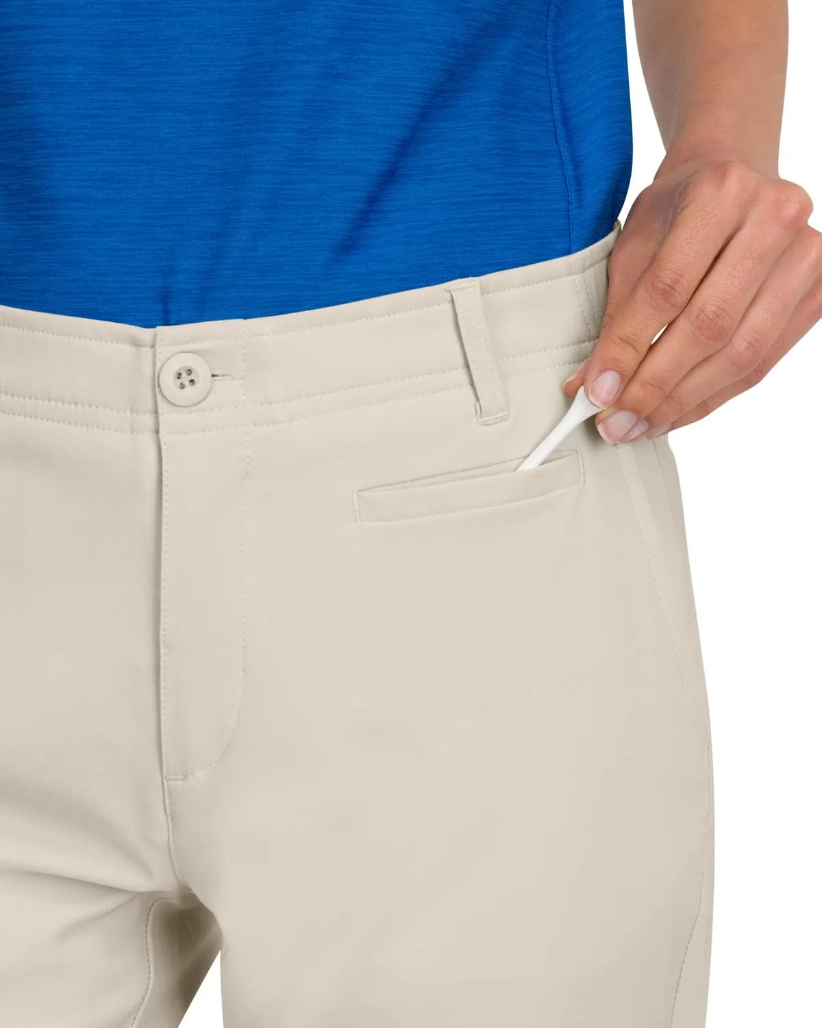 Three Sixty Six Women’s Quick Dry Golf Pants - Front Coin Pocket, 4-Way Stretc, Anti-Odor & Moisture Wicking Fabric