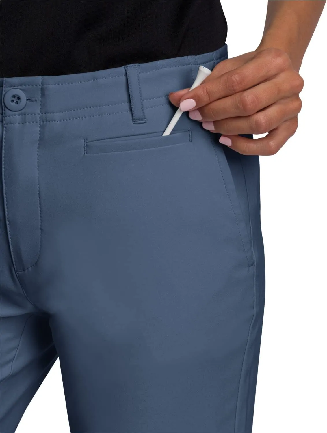 Three Sixty Six Women’s Quick Dry Golf Pants - Front Coin Pocket, 4-Way Stretc, Anti-Odor & Moisture Wicking Fabric