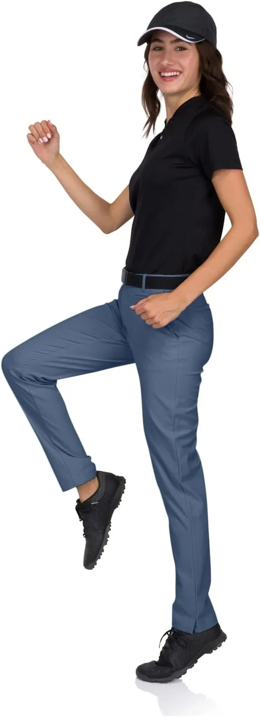 Three Sixty Six Women’s Quick Dry Golf Pants - Front Coin Pocket, 4-Way Stretc, Anti-Odor & Moisture Wicking Fabric