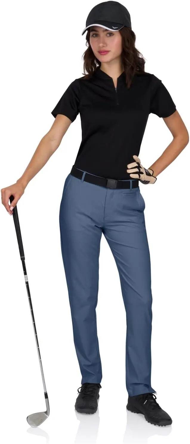 Three Sixty Six Women’s Quick Dry Golf Pants - Front Coin Pocket, 4-Way Stretc, Anti-Odor & Moisture Wicking Fabric