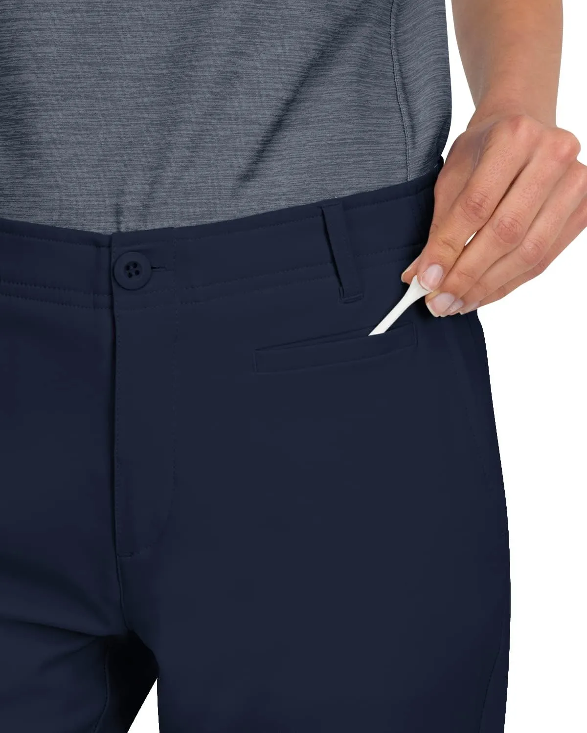 Three Sixty Six Women’s Quick Dry Golf Pants - Front Coin Pocket, 4-Way Stretc, Anti-Odor & Moisture Wicking Fabric