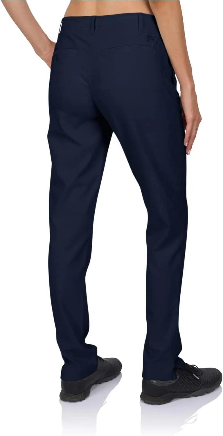 Three Sixty Six Women’s Quick Dry Golf Pants - Front Coin Pocket, 4-Way Stretc, Anti-Odor & Moisture Wicking Fabric