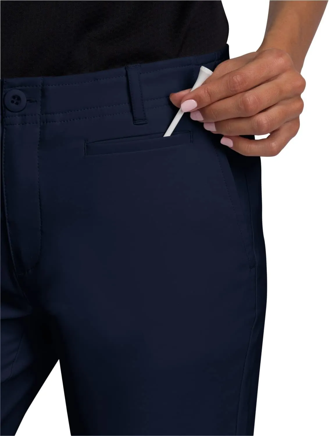 Three Sixty Six Women’s Quick Dry Golf Pants - Front Coin Pocket, 4-Way Stretc, Anti-Odor & Moisture Wicking Fabric