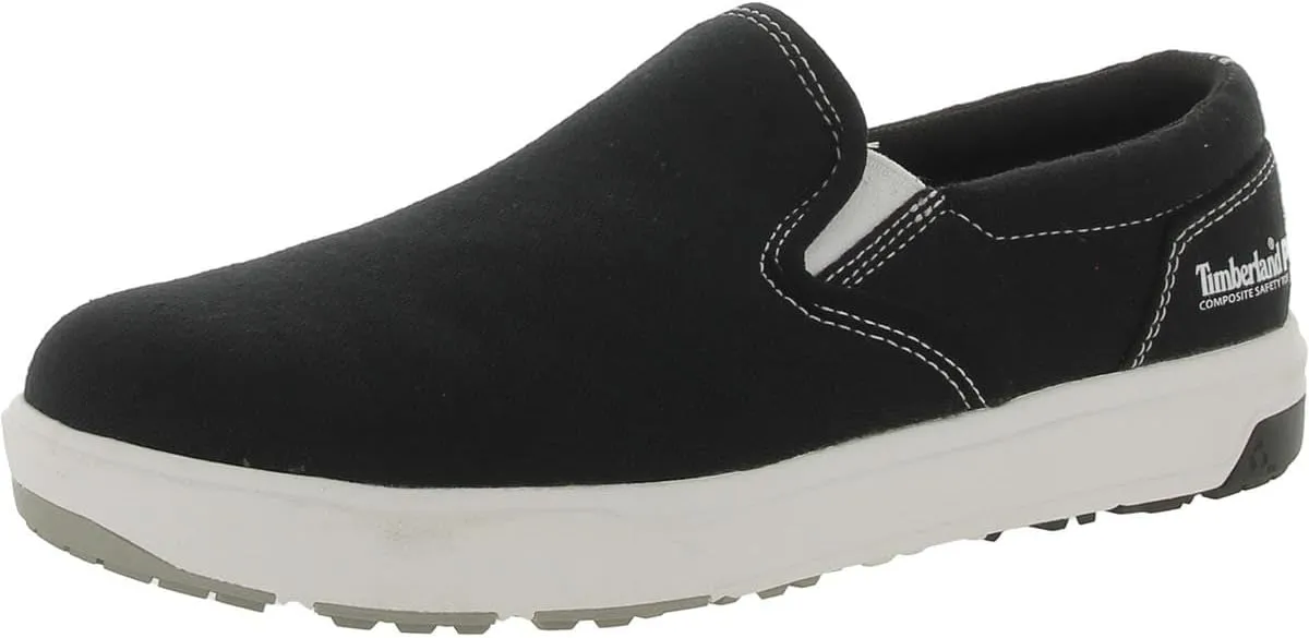 Timberland PRO Men's Berkley Slip-on Composite Safety Toe Industrial Casual Work Shoe