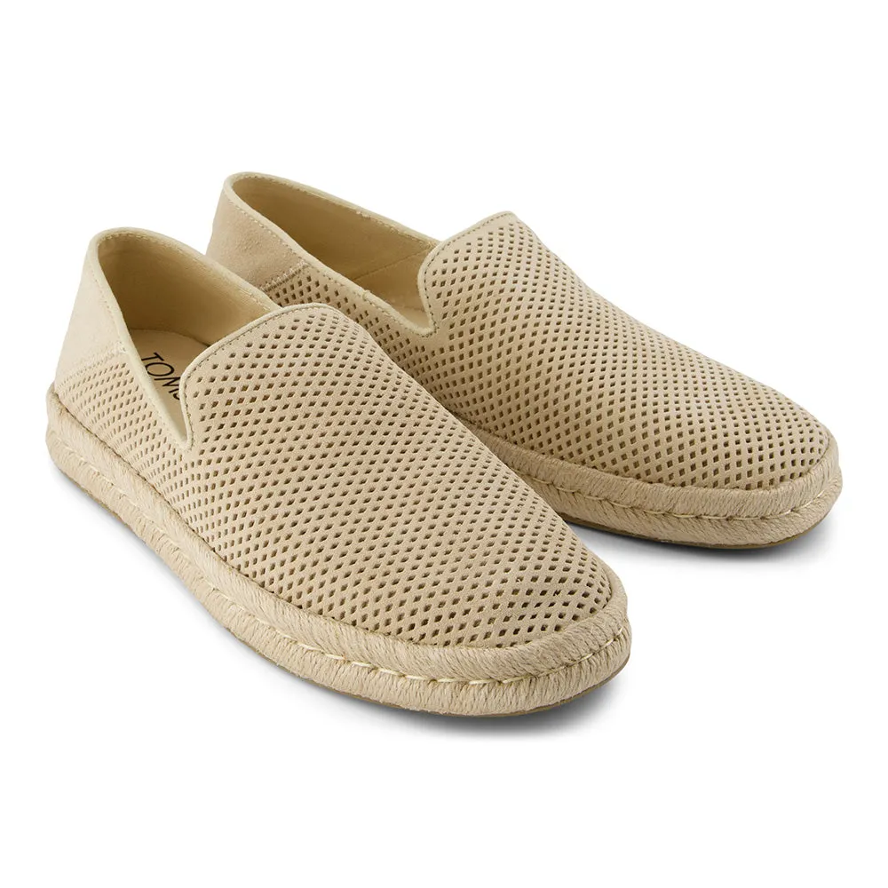 Toms Men Santiago Diamond Perforated Suede