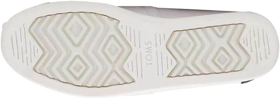 TOMS Mens Alpargata Classic Slip On Casual Shoes - White