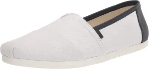 TOMS Mens Alpargata Classic Slip On Casual Shoes - White