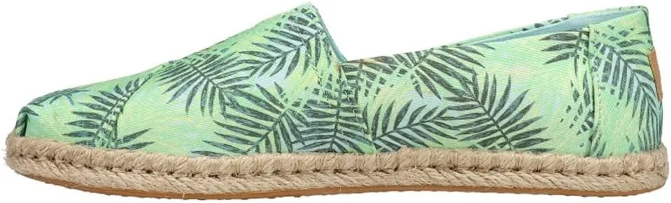 TOMS Womens Alpargata Rope Slip On Flats Casual - Grey