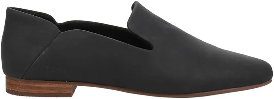 TOMS Womens Lara Slip On Flats Casual - Black