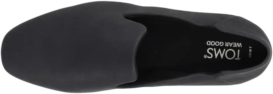 TOMS Womens Lara Slip On Flats Casual - Black