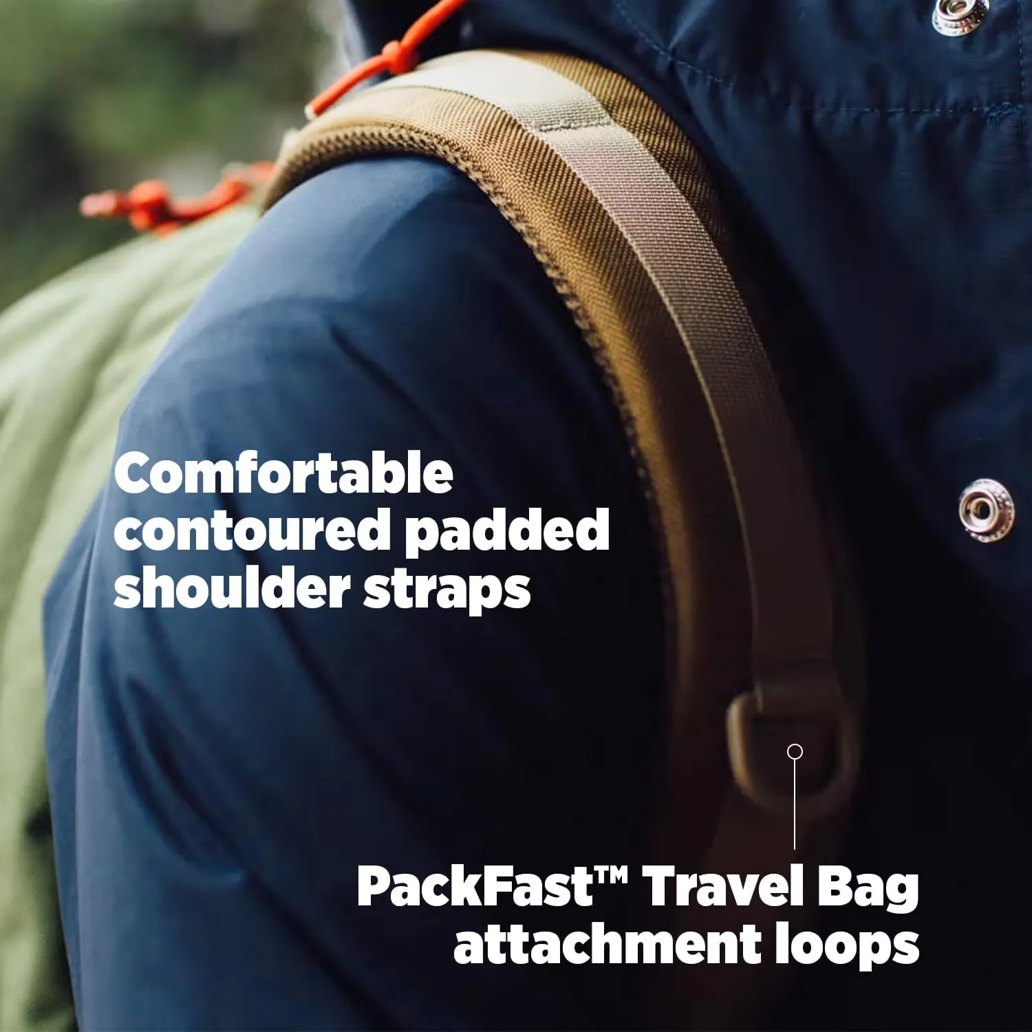 Topo Designs Daypack Classic – OG Daily Carry Pack Designed in Denver, Functional Travel Bag, Made from Recycled Nylon, 2 Padded Laptop Sleeves, 21L (Beetle/Spice)
