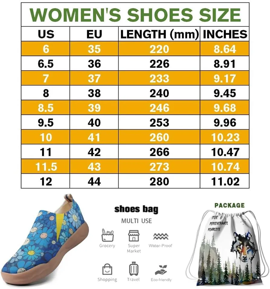 Tourist Shoes, Casual and Comfortable Casual Shoes, Lightweight, Comfortable and Fashionable Women's Art Loafers