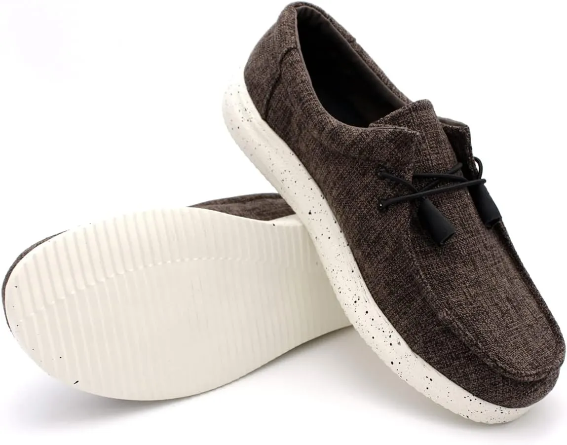 Town Forst Mens Cotton Upper Fashion Slip On Casual Shoes