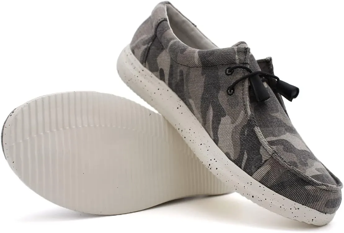 Town Forst Mens HOLA Slip On Shoes Casual with Arch Support Insoles Stretch Shoes