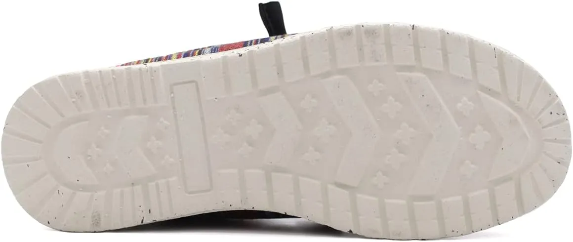Town Forst Womens Hola Cotton Upper Fashion Slip On Loafers
