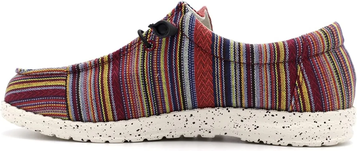 Town Forst Womens Hola Cotton Upper Fashion Slip On Loafers
