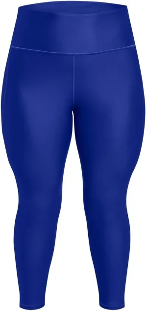 Under Armour Womens HeatGear Armour High Waisted No Slip Ankle Leggings, (400) Team Royal / / Black, 1X