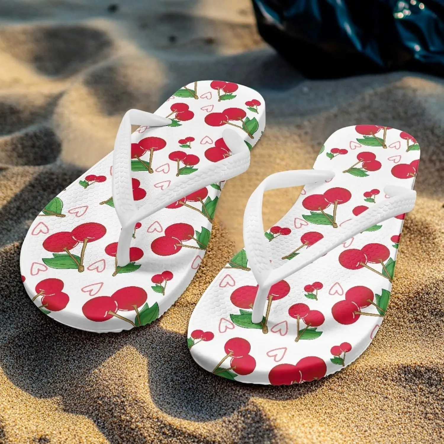 UNICEU Womens Flip Flops Casual Comfortable Soft Footbed Beach Thong Sandals Non-Slip Quick Dry Bathroom Shower Shoes