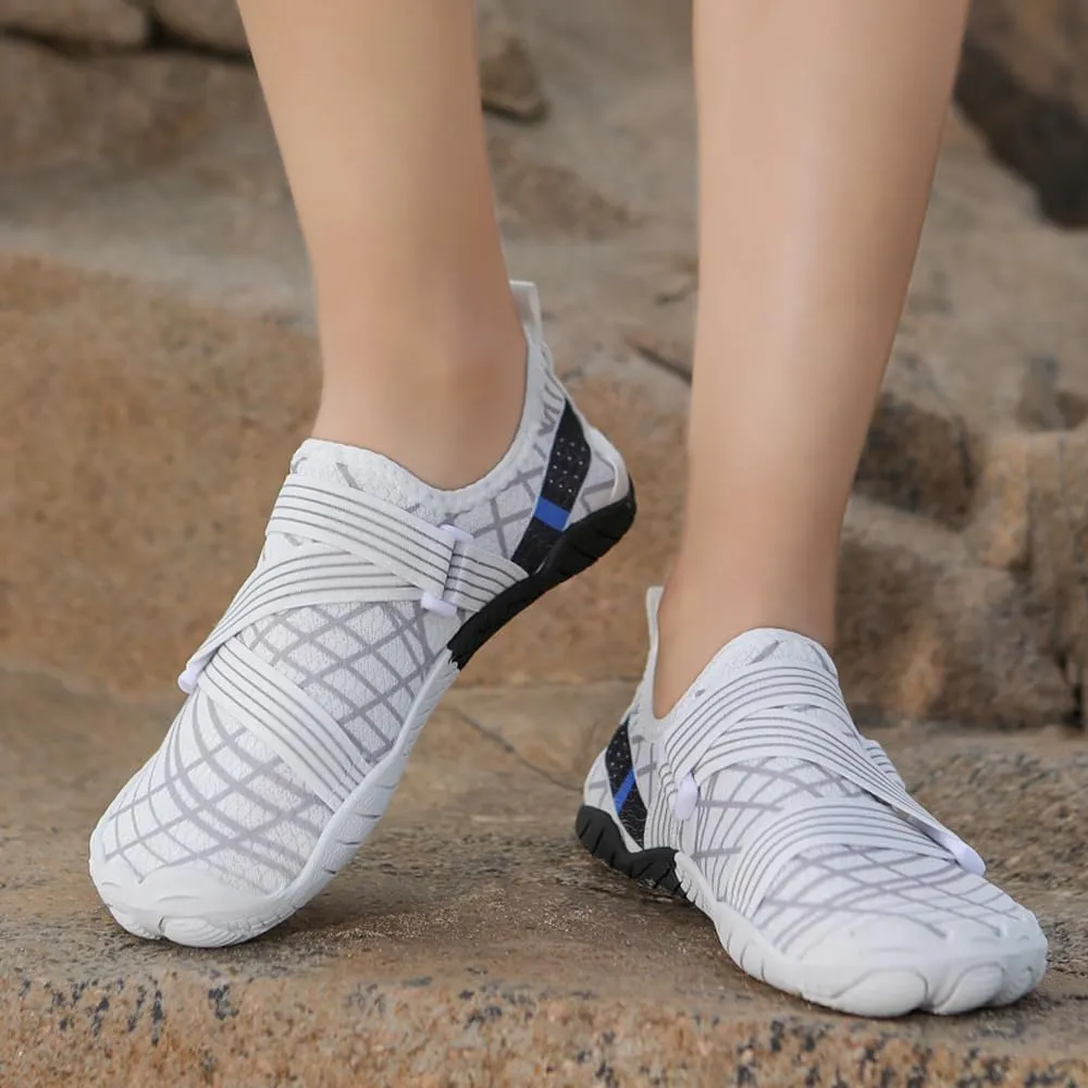 Unisex Quick-Dry Water Shoes for Beach: Breathable Aqua Socks Shoes for Surf - Outdoor Aqua Swim Shoes for Women Men