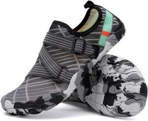 Unisex Quick-Dry Water Shoes for Beach: Breathable Aqua Socks Shoes for Surf - Outdoor Aqua Swim Shoes for Women Men