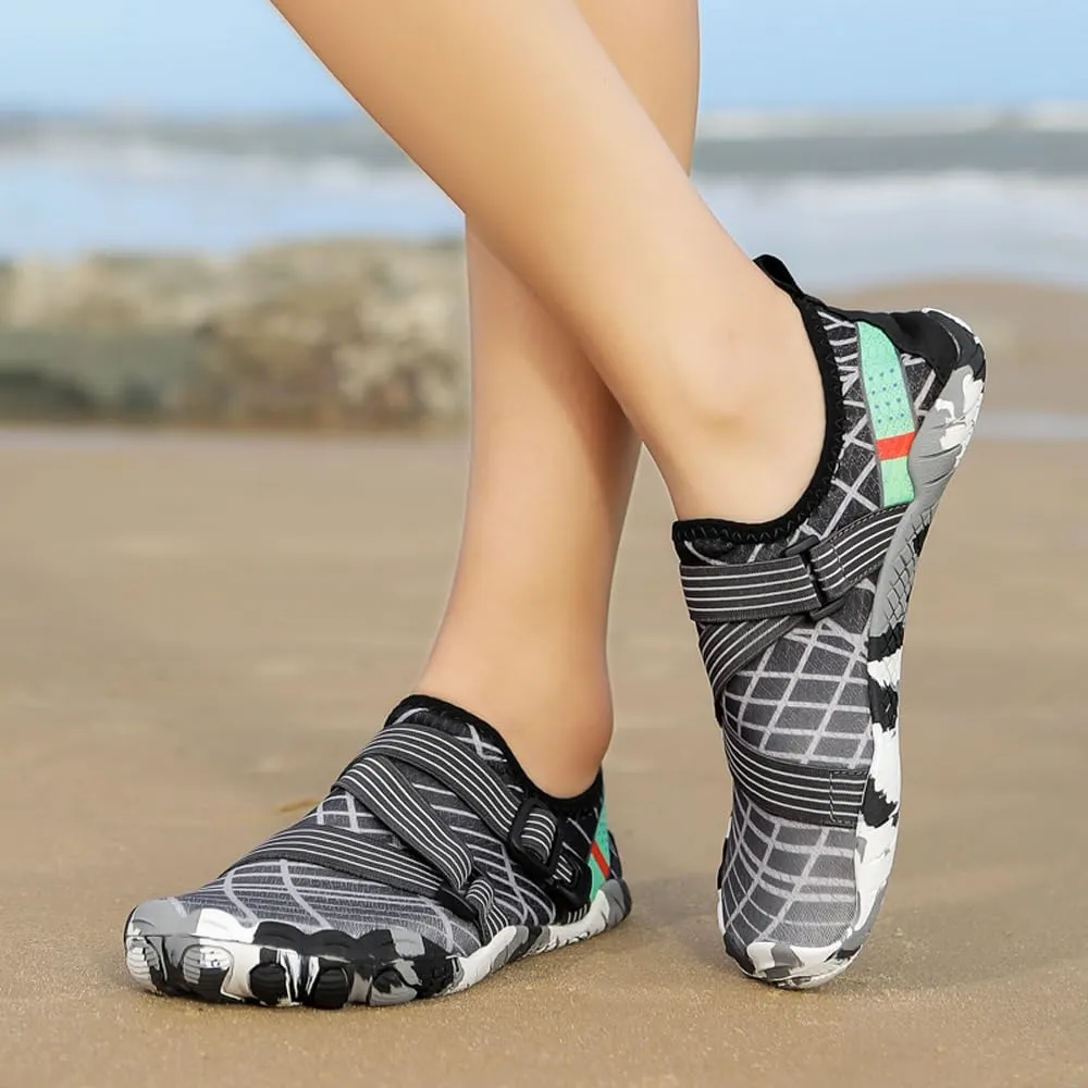 Unisex Quick-Dry Water Shoes for Beach: Breathable Aqua Socks Shoes for Surf - Outdoor Aqua Swim Shoes for Women Men