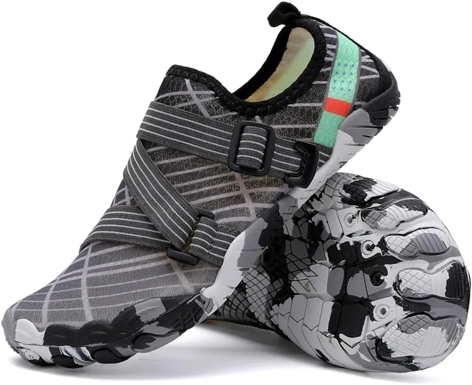 Unisex Quick-Dry Water Shoes for Beach: Breathable Aqua Socks Shoes for Surf - Outdoor Aqua Swim Shoes for Women Men
