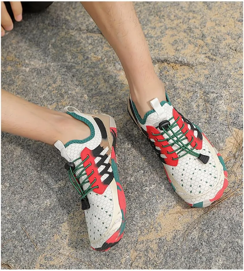 Unisex Quick-Dry Water Shoes for Beach: Breathable Aqua Socks Shoes for Surf - Outdoor Aqua Swim Shoes for Women Men