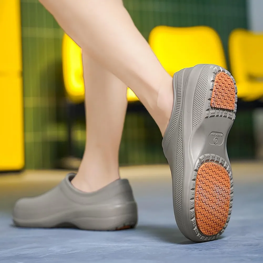 Unisex Work Shoes Chef Special Waterproof Oil-Proof Anti-Skid Shoes Kitchen Care Medical Shoes