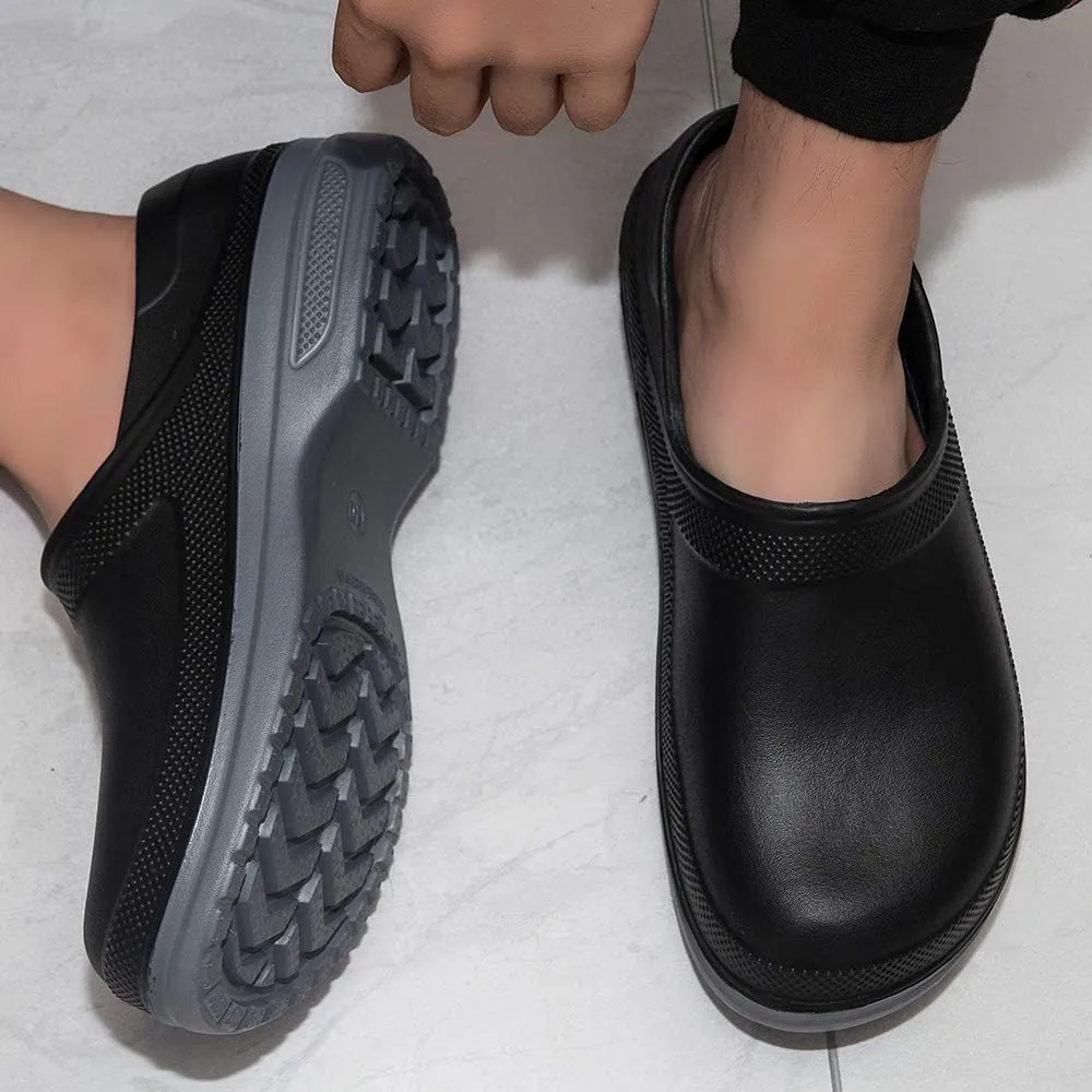 Unisex Work Shoes Chef Special Waterproof Oil-Proof Anti-Skid Shoes Kitchen Care Medical Shoes