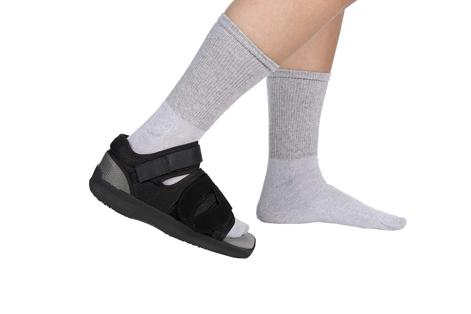 United Ortho Post-Op Shoe - Orthopedic Adjustable Recovery Shoe For Broken Foot or Toe, Post Surgery, Lightweight Medical Shoe, Left or Right Foot, (Women's Small)
