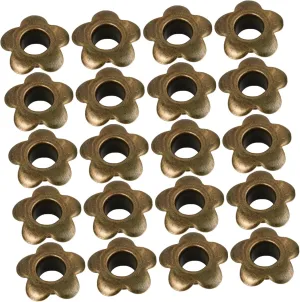 Uonlytech Extra Large Eyelets Shoe Eyelets Metal Shoelace Buckle Boot Shoe Lace Buckle DIY Boots Supplies