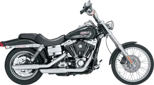 VANCE & HINES 3" Twin Slash Slip-On Muffler - Chrome 16337